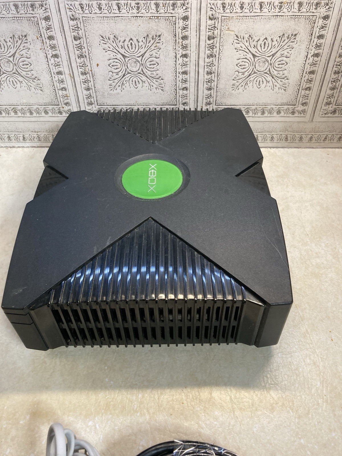 Microsoft Xbox Launch Edition 8GB Home Console – Black Tested And Working