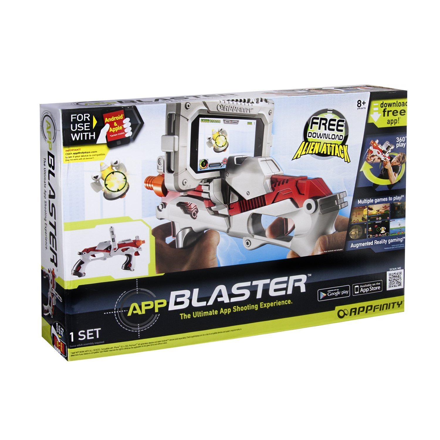Spin Master Appfinity AppBlaster Toy Gun for Android & Apple Smartphones ()