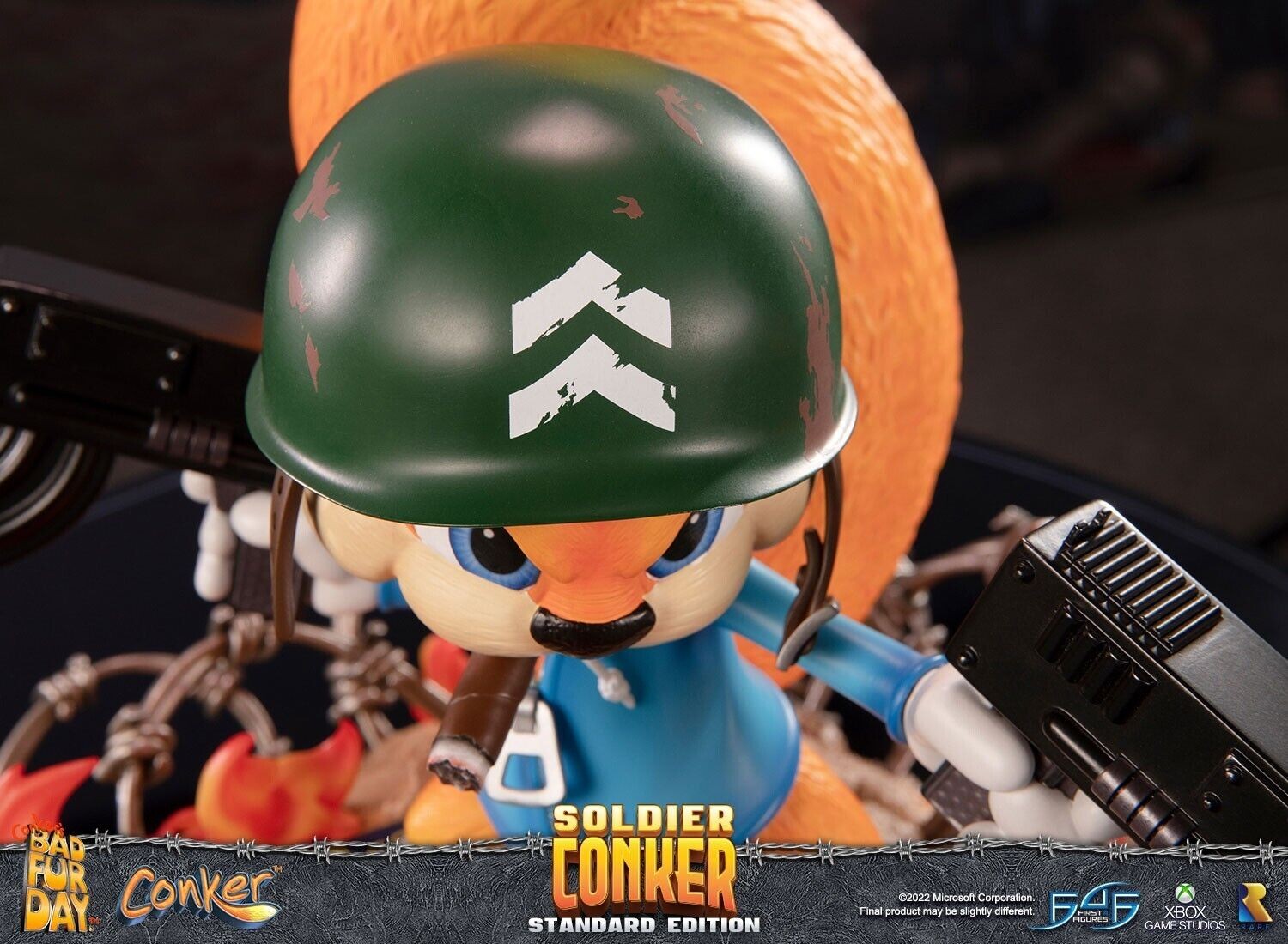 First4Figures Conker Soldier Standard Ed. Statue Mint in Box