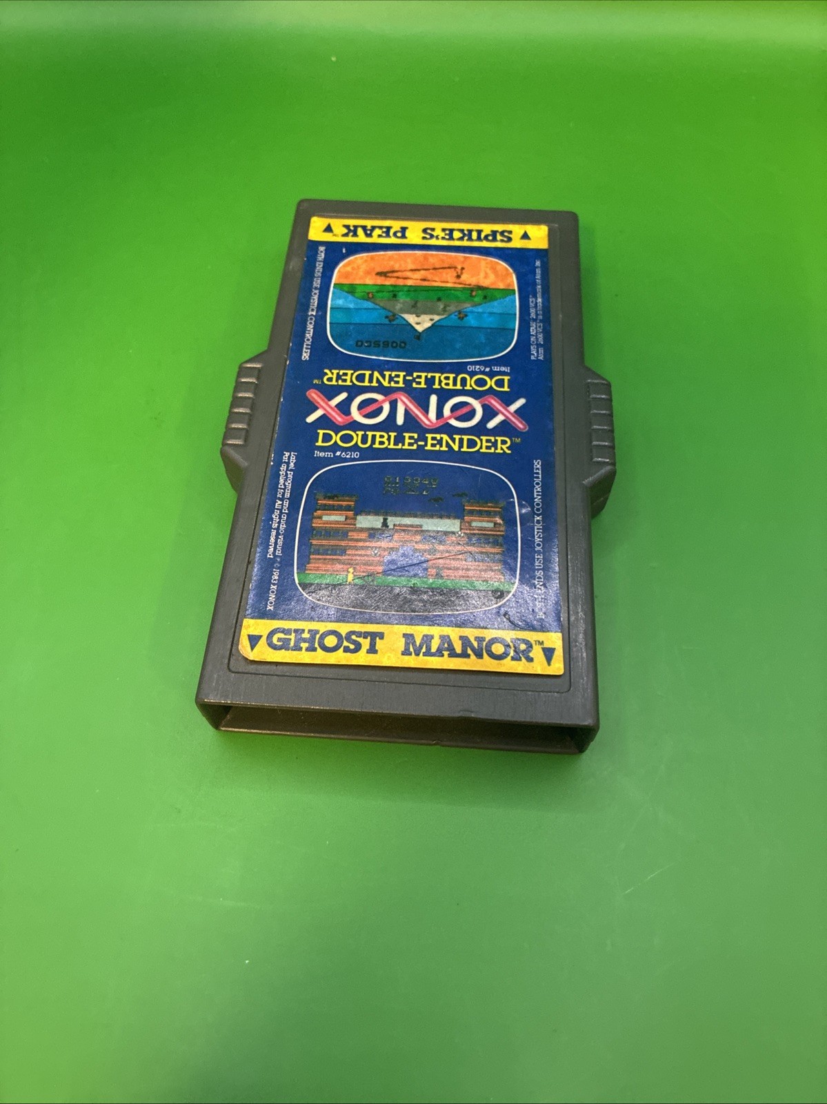 1983 Xonox Double Ender Spike’s Peak /Ghost Manor Atari 2600 Tested Working Rare