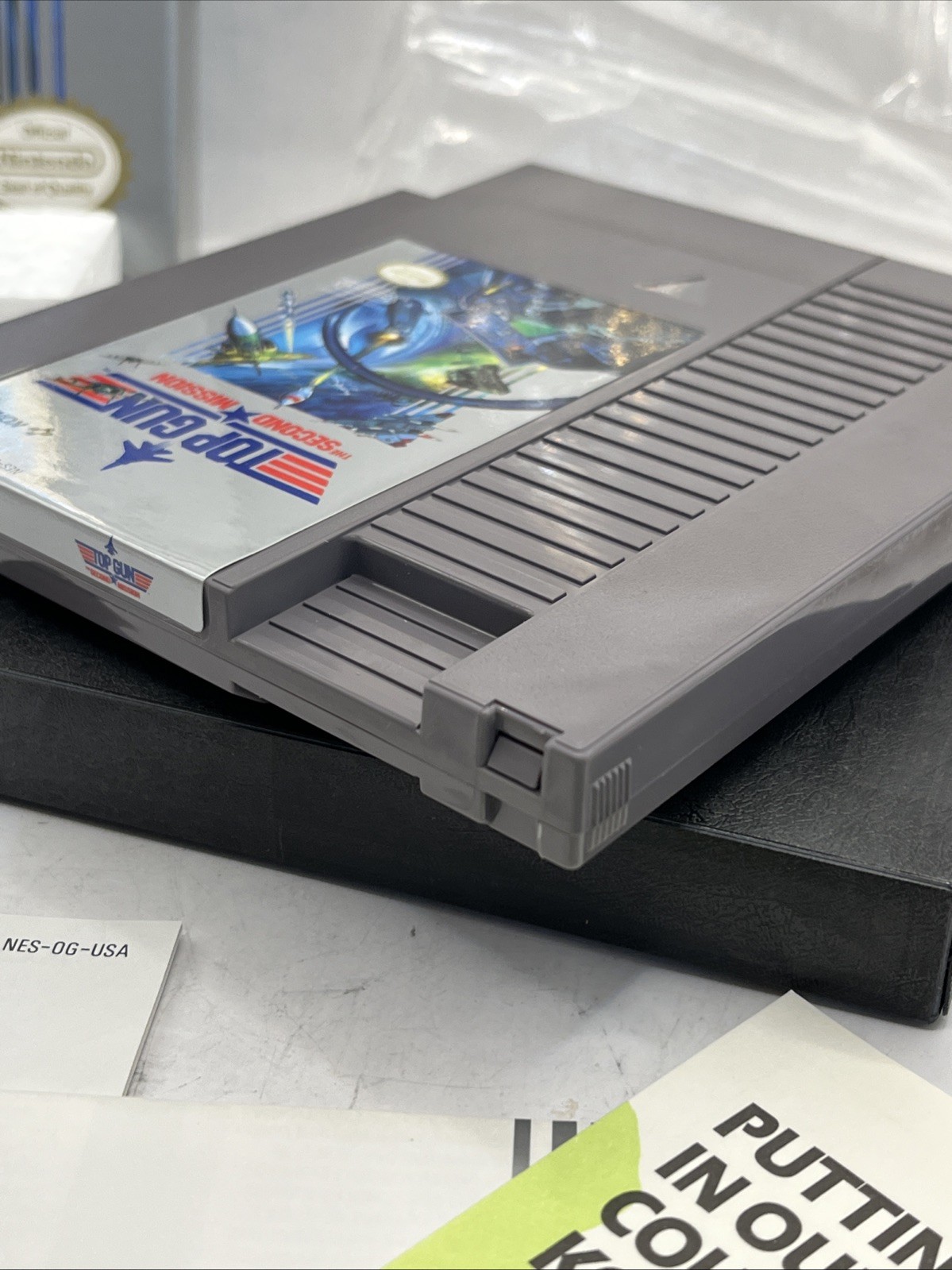 Top Gun: The Second Mission Nintendo NES, 1989 Complete In Box