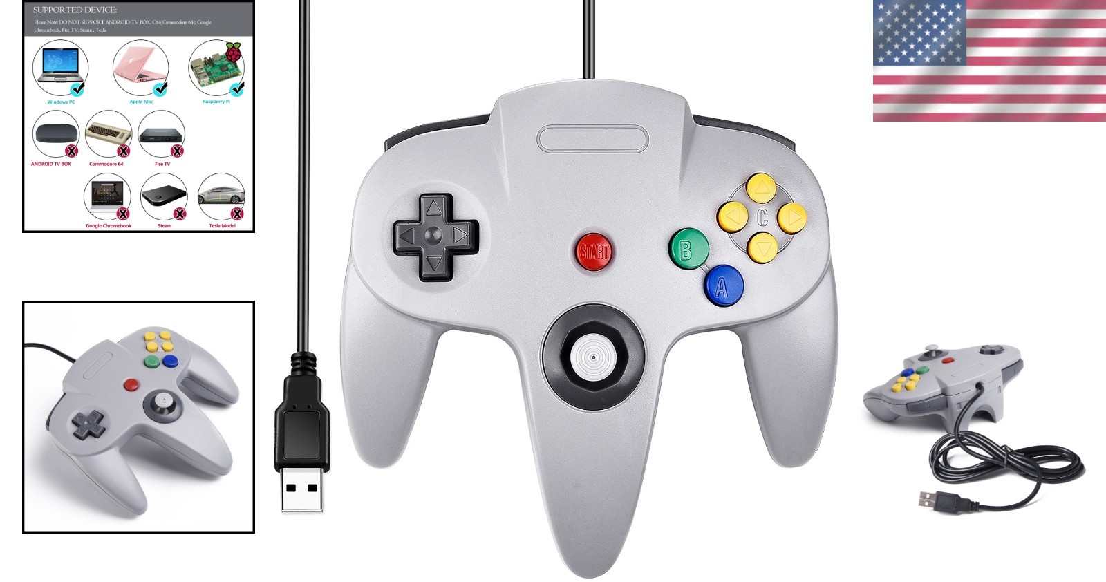 Third Party USB Controller for Raspberry Pi^