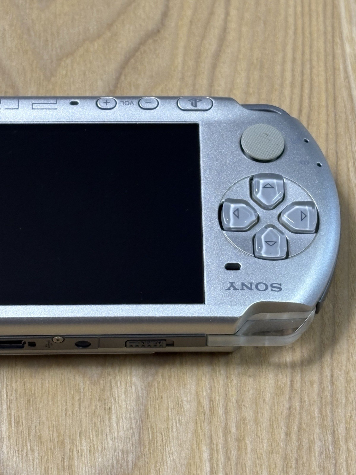 Sony PSP 3000 Mystic Silver Console PSP-3000 Tested Working Japan