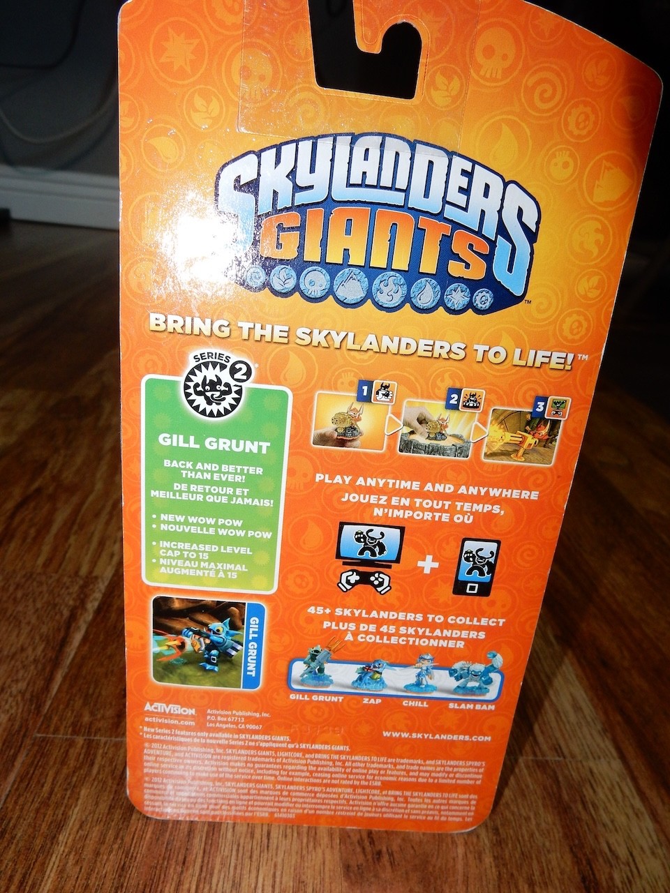 Activision Skylanders Giants Gill Grunt Special Edition New In Box. (27004-11)