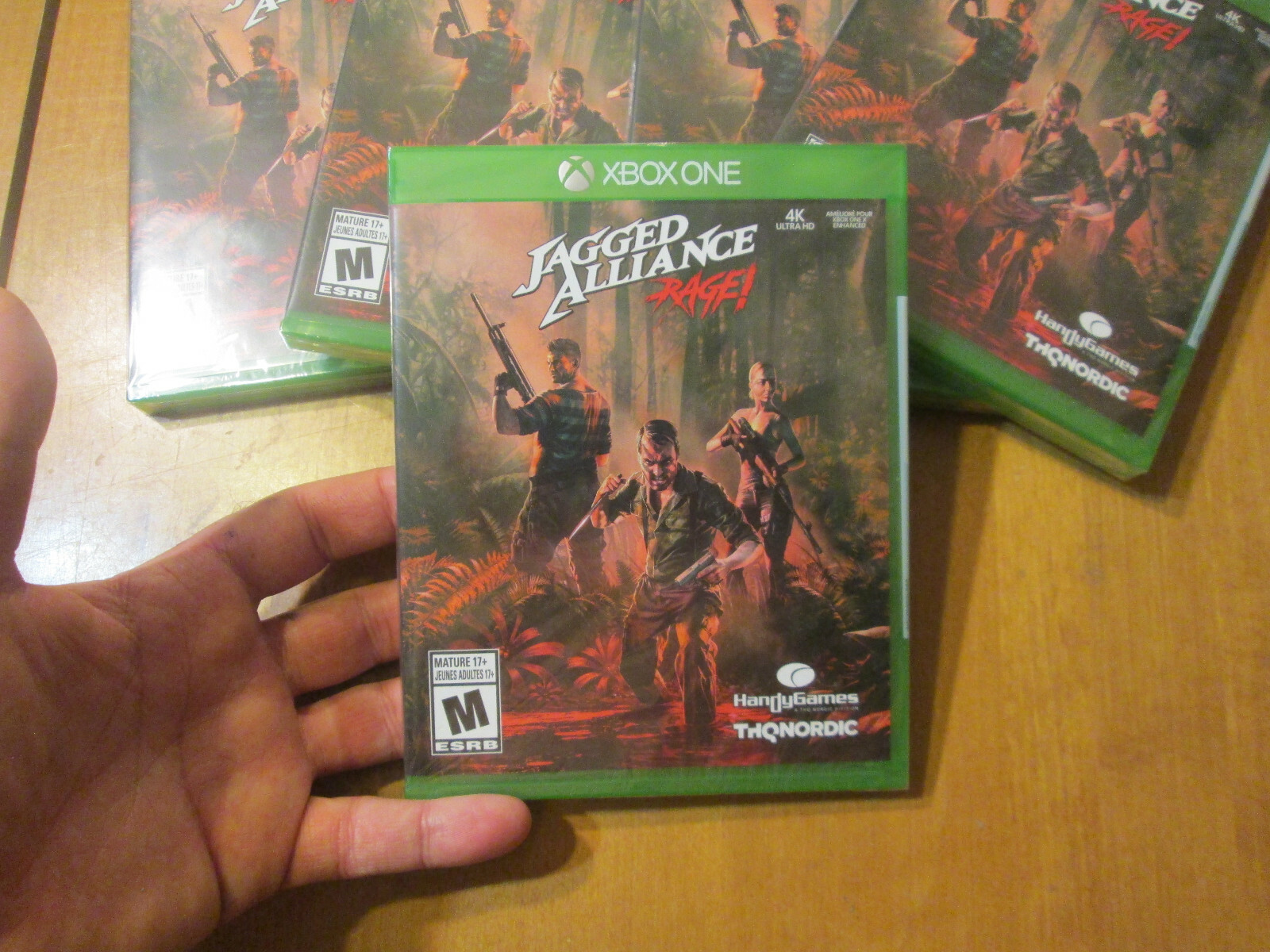 JAGGED ALLIANCE RAGE XBOX ONE BRAND NEW FACTORY SEALED