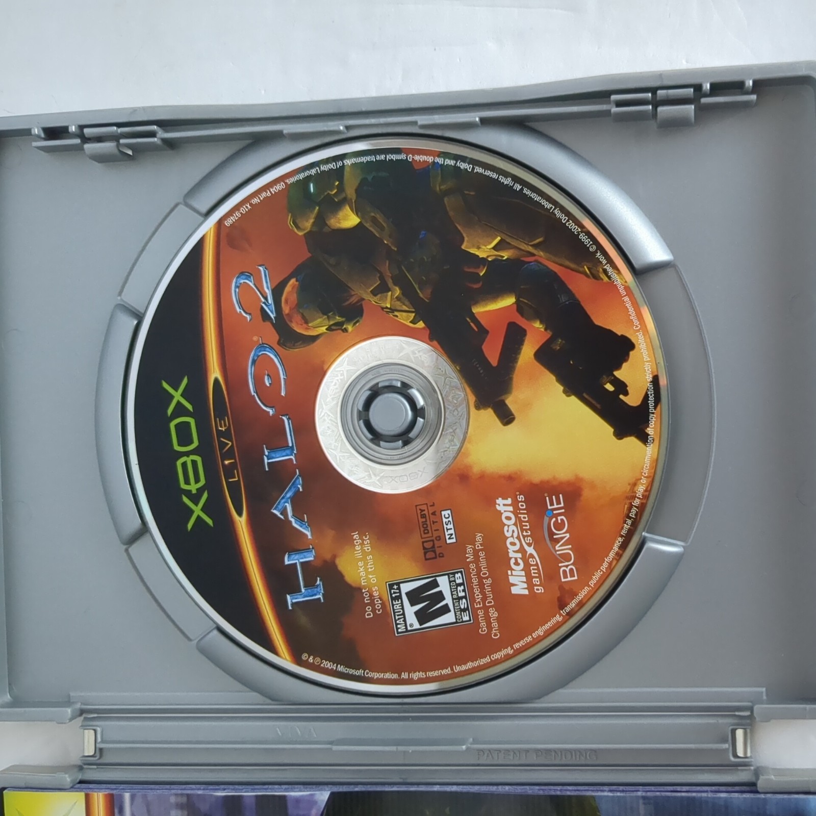 Microsoft Halo 2 Limited Collector’s Edition SteelBook for Xbox W/ Case+Manuals