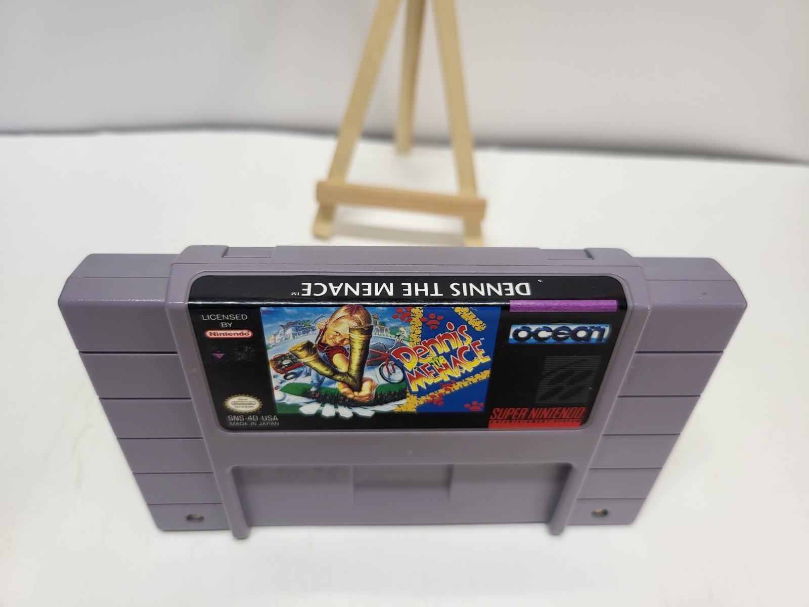 Dennis The Menace Super Nintendo SNES Authentic Cartridge Only Tested Working
