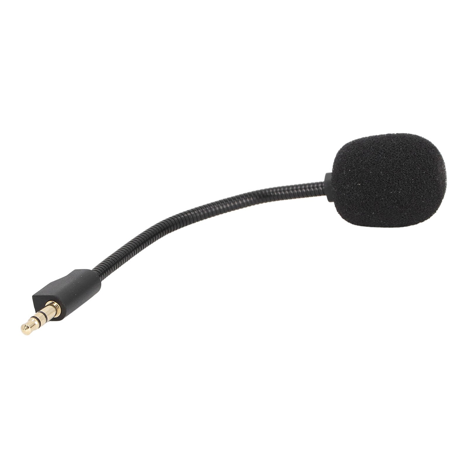 ｀Replacement Game Mic With Foam Cover 3.5mm Jack Noise Cancelling Detachable New