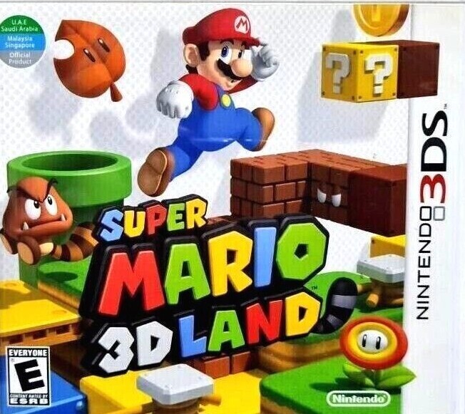 Super Mario 3D Land 3DS Brand New Game Special (2011 Platform)
