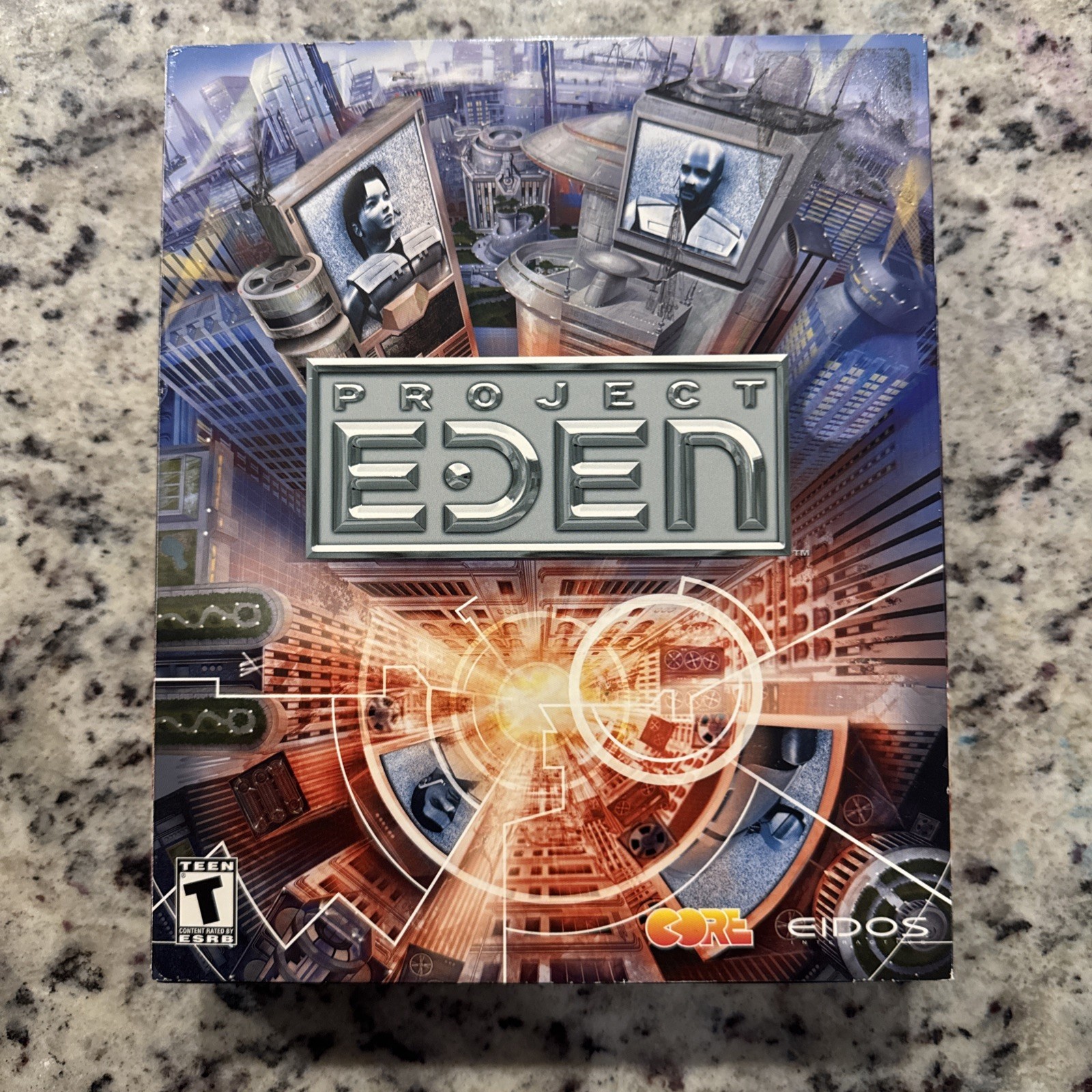 NEW Project Eden Eidos PC Windows 98 Video Game VINTAGE