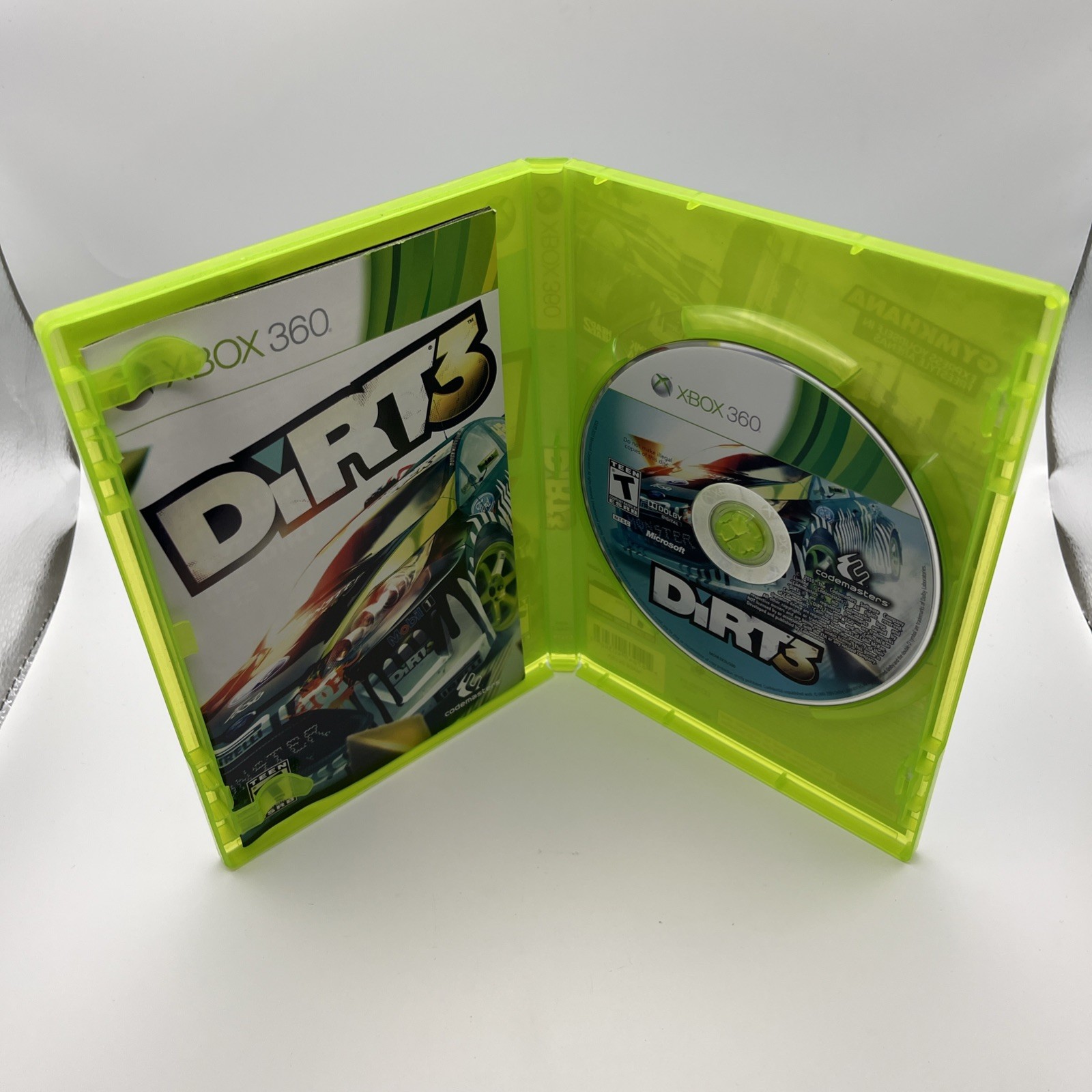 DiRT 1, 2, & 3 Lot for Xbox 360 (CIB, Tested)