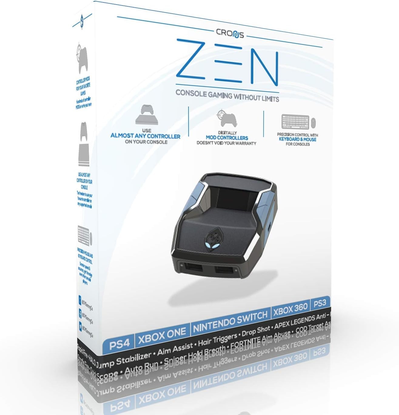 Cronus Zen Emulator for PS PC Xbox Nintendo Console Adapter CM00053 in Box