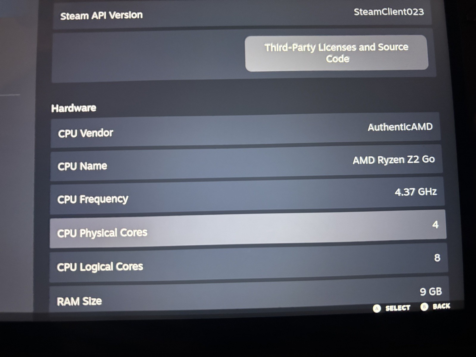 Lenovo Legion Go S SteamOS 8″ AMD Ryzen Z2 Go 16GB RAM 512GB Black 83N6000GUS