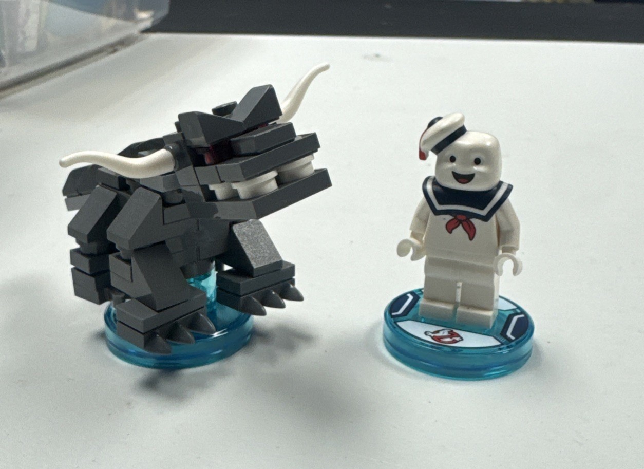 LEGO Dimensions Ghostbusters Fun Pack 71233 Stay Puft Devil Dog 100% Complete