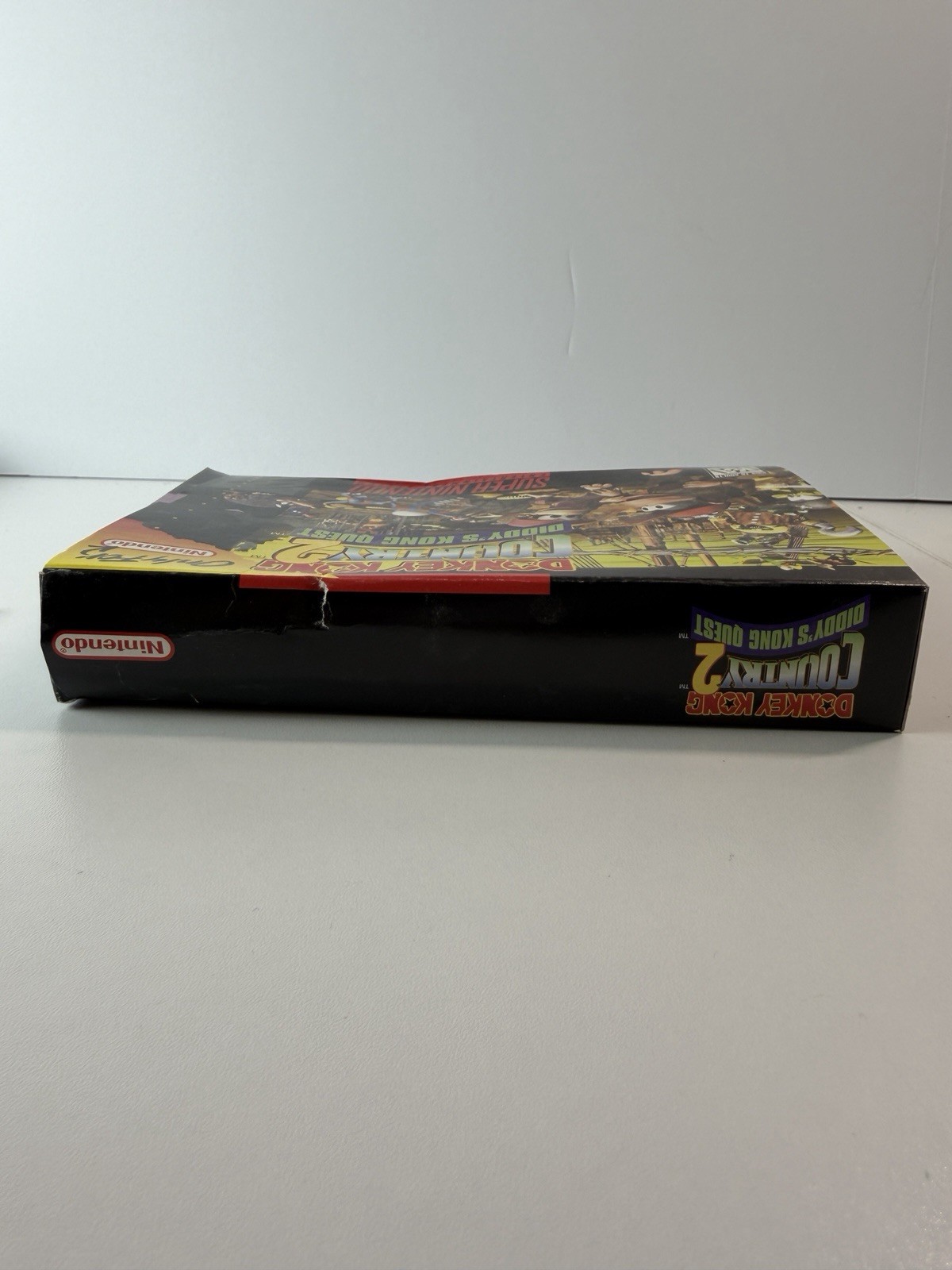 Donkey Kong Country 2 SNES (Diddy’s Kong Quest) Authentic Box & Instructions