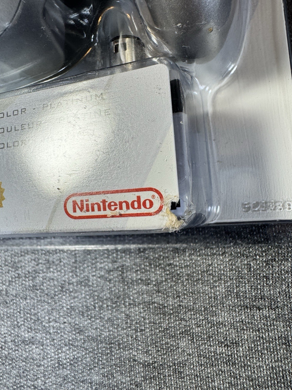 Nintendo GAMECUBE WAVEBIRD Wireless Controller PLATINUM Genuine Factory Sealed