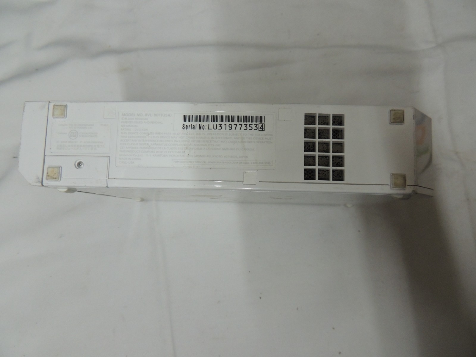 Nintendo Wii – RVL-001 White Bunddle #15
