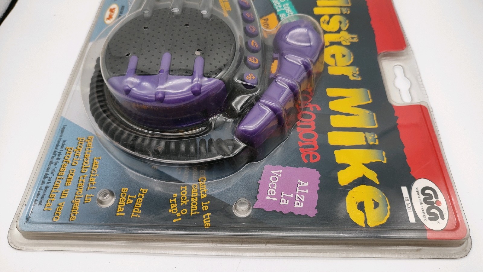 Yes Gear Mister Mike Raises The Voice Microphone Rec Voice Purple H21 Console