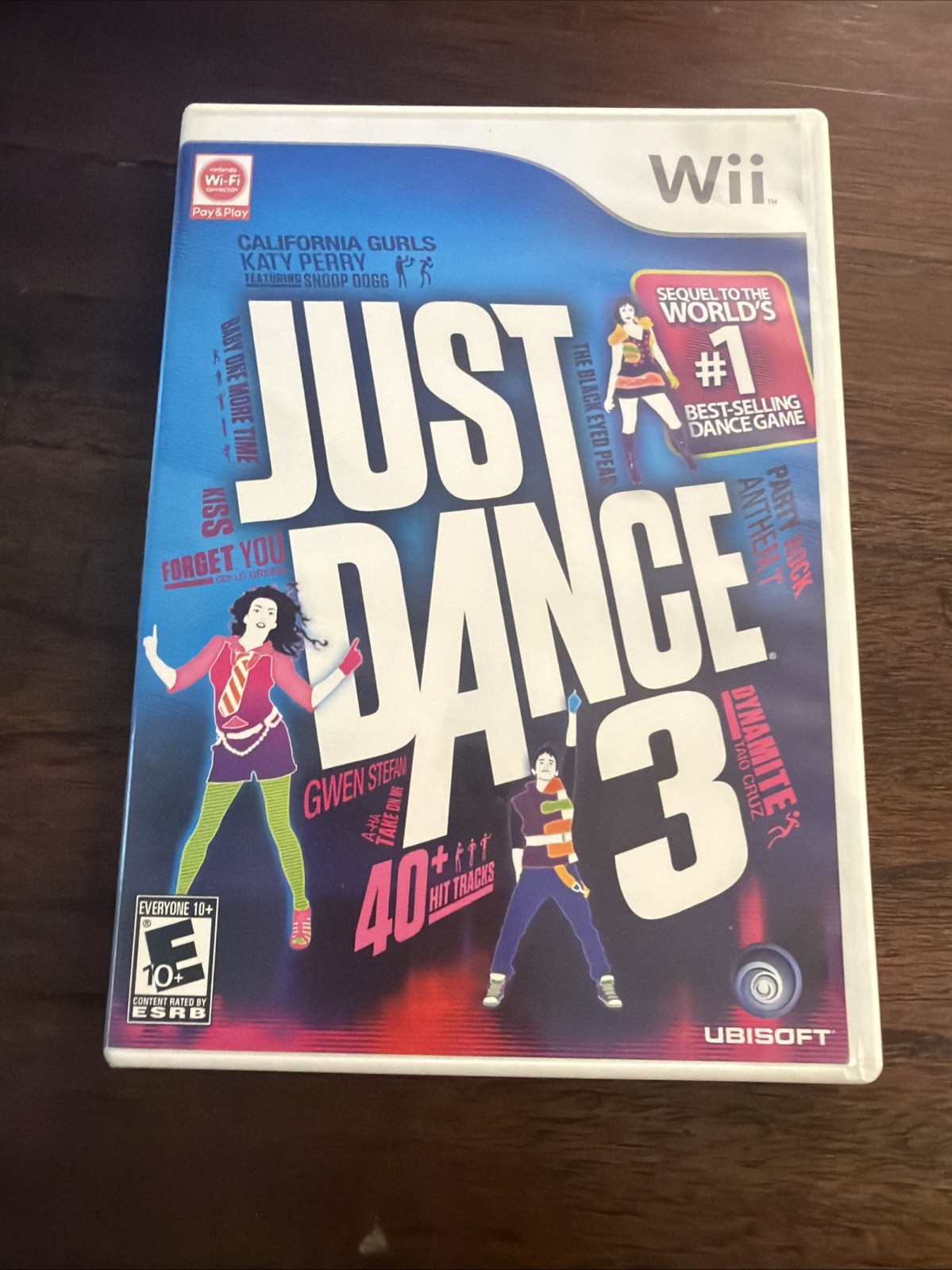 Wii Just Dance Lot of 2-Just Dance 2 & 3 With Cases & Manuals