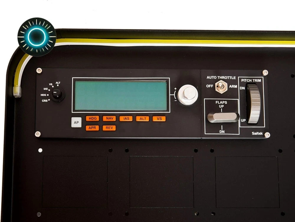 Complete Flight Simulator Cockpit – Compatible with Logitech Saitek Honeycomb
