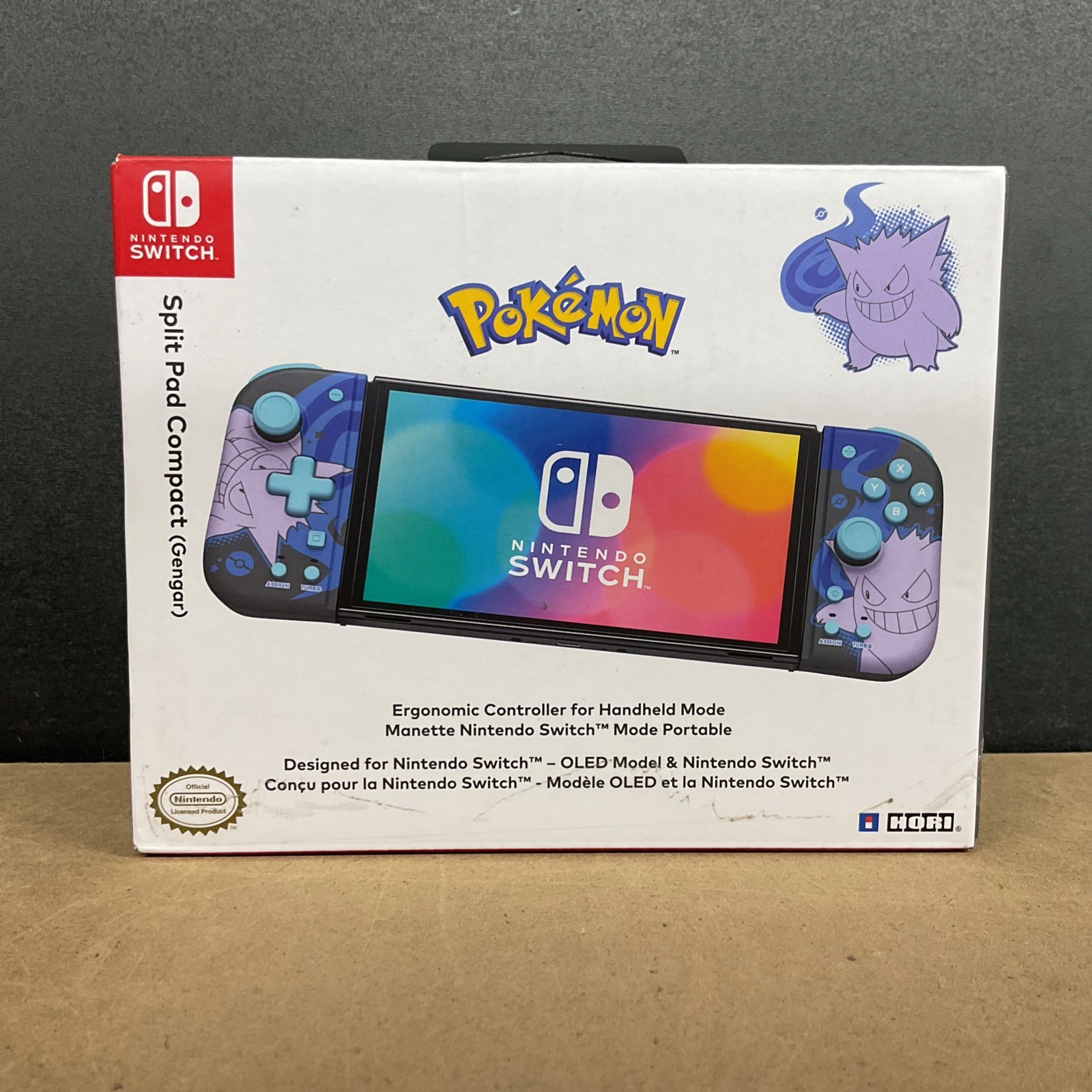 Hori Split Pad Compact Wireless Controller for Nintendo Switch – Gengar