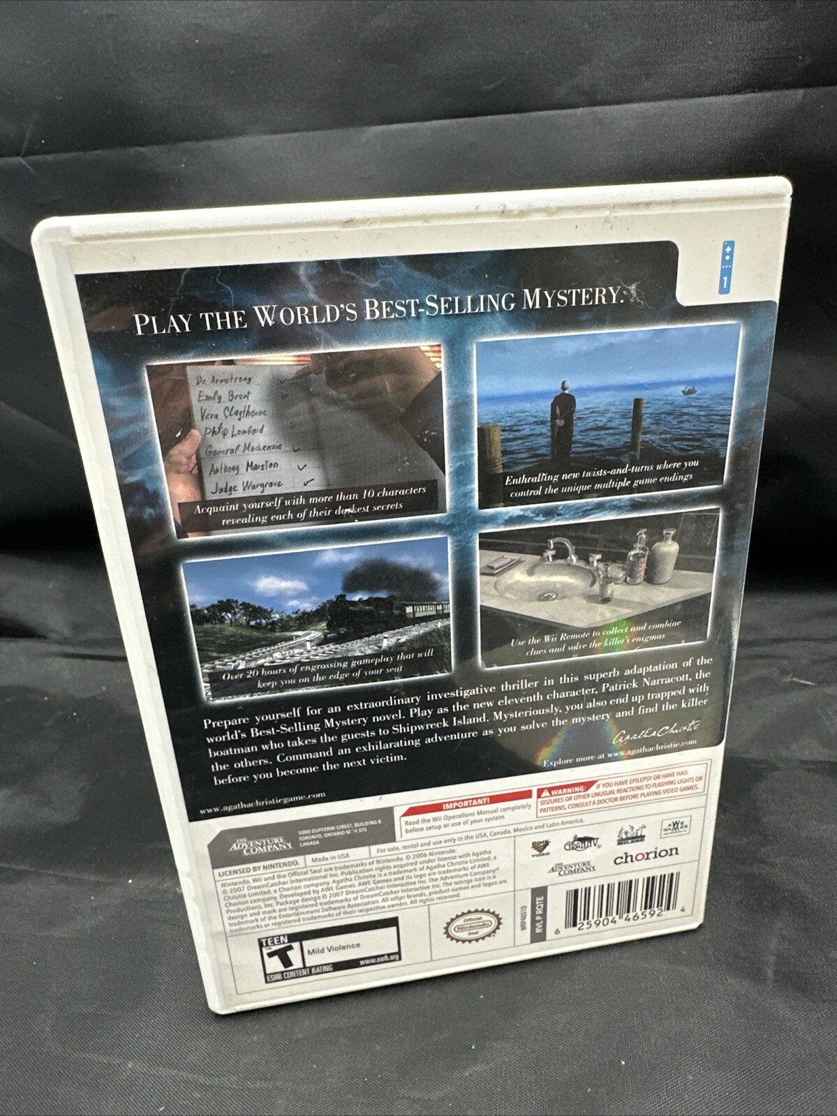 Agatha Christie: And Then There Were None (Nintendo Wii, 2008)