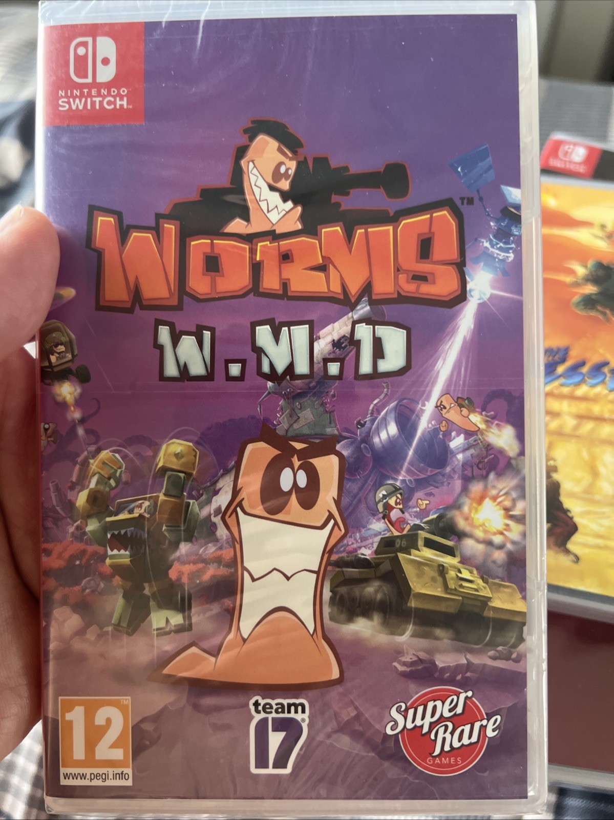 Worms W.M.D WMD Super Rare Games #6 Nintendo Switch