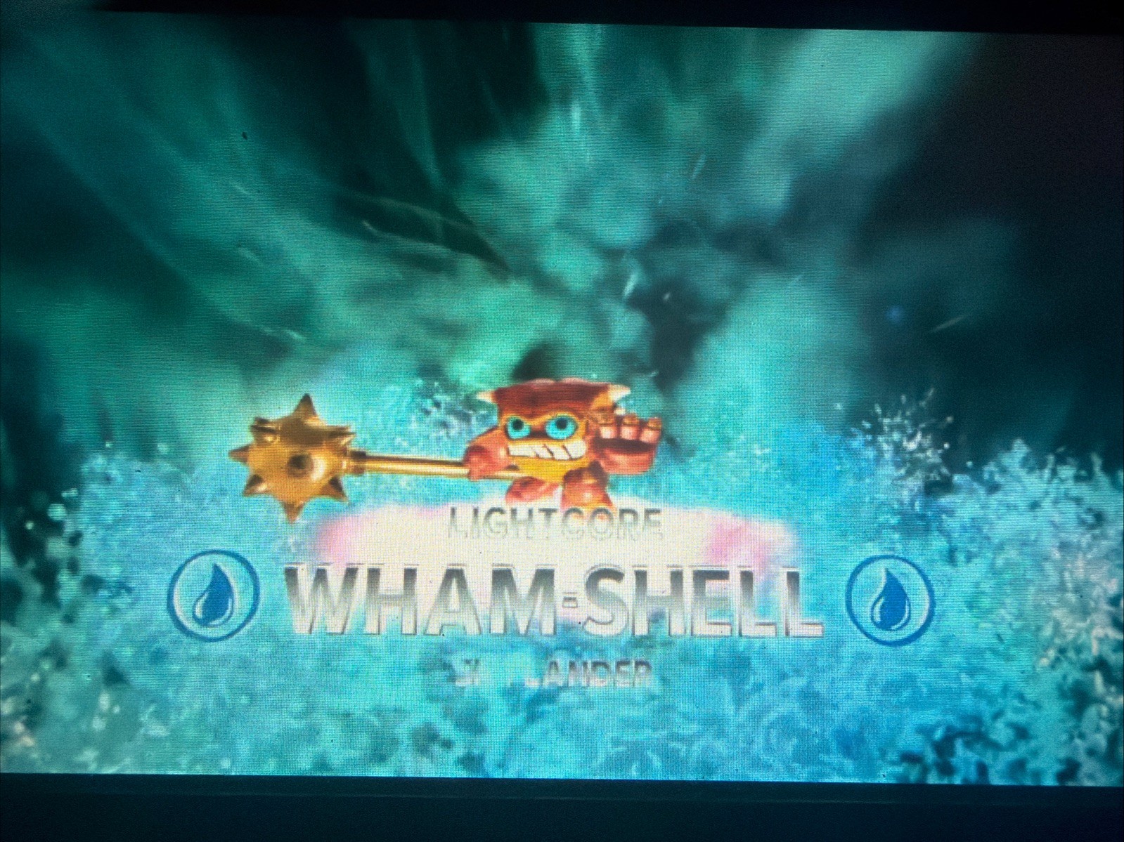 Skylanders Swap Force Wham-Shell Lightcore 84676888 2013 W/ Stat Card Sticker