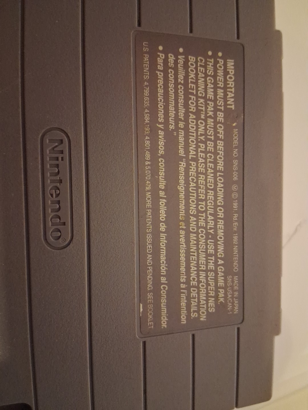 Super Mario RPG: Legend of the Seven Stars (Nintendo SNES,, 1996)