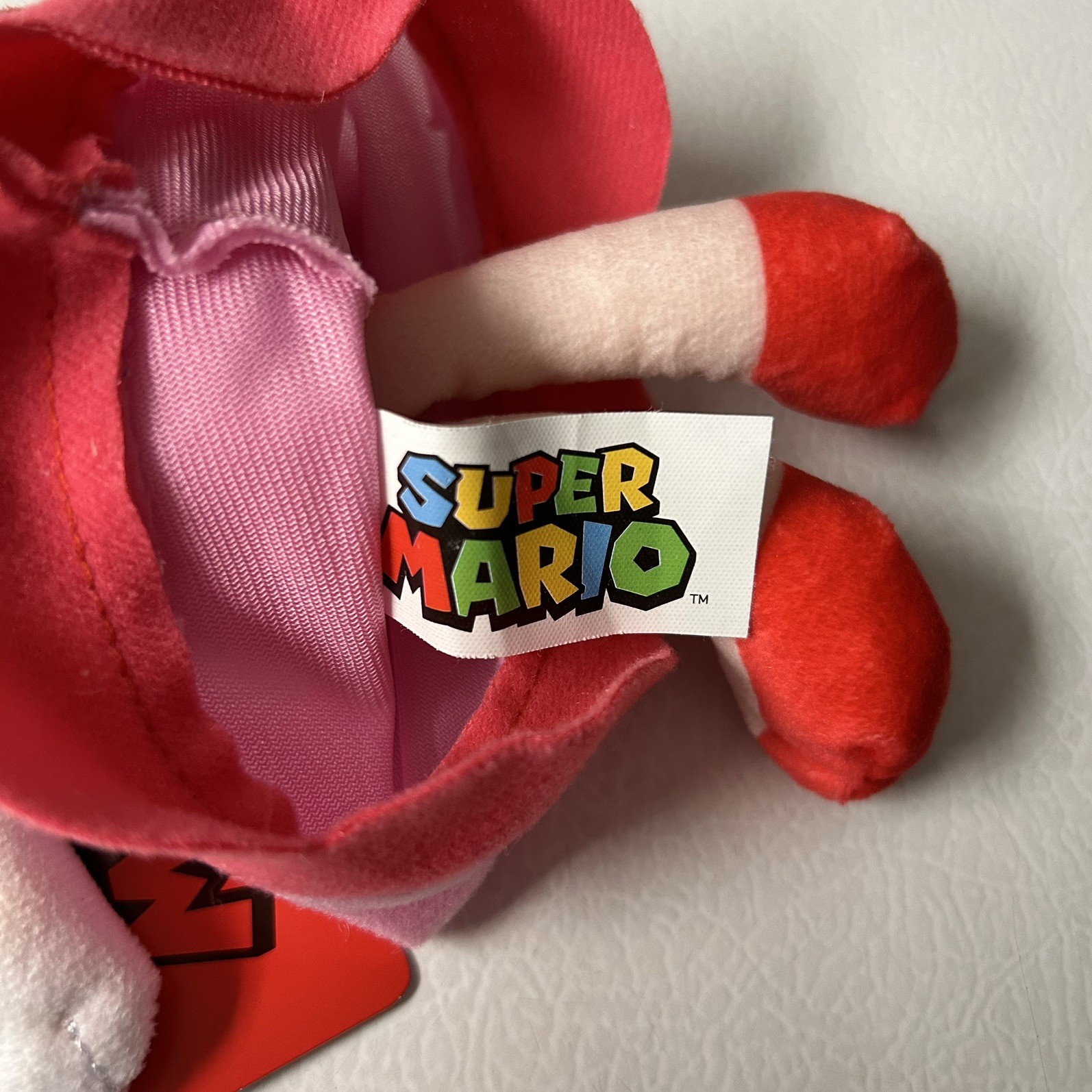 New SUPER MARIO Brothers – PRINCESS PEACH Pink Plush Stuffed 9” NWT