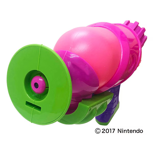Water Gun Water Play Splatoon 2 Splashooter with ink tank Neon Pink NEW JAPAN