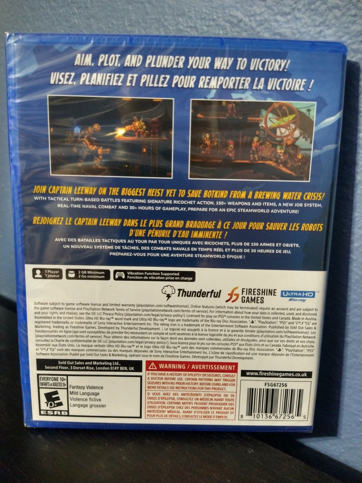 SteamWorld Heist II – PS5 BRAND NEW SEALED PlayStation 5