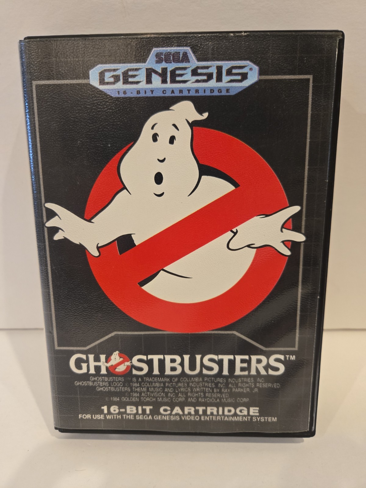 Ghostbusters (Sega Genesis, 1990) CIB Complete w/ Manual FREE SHIPPING