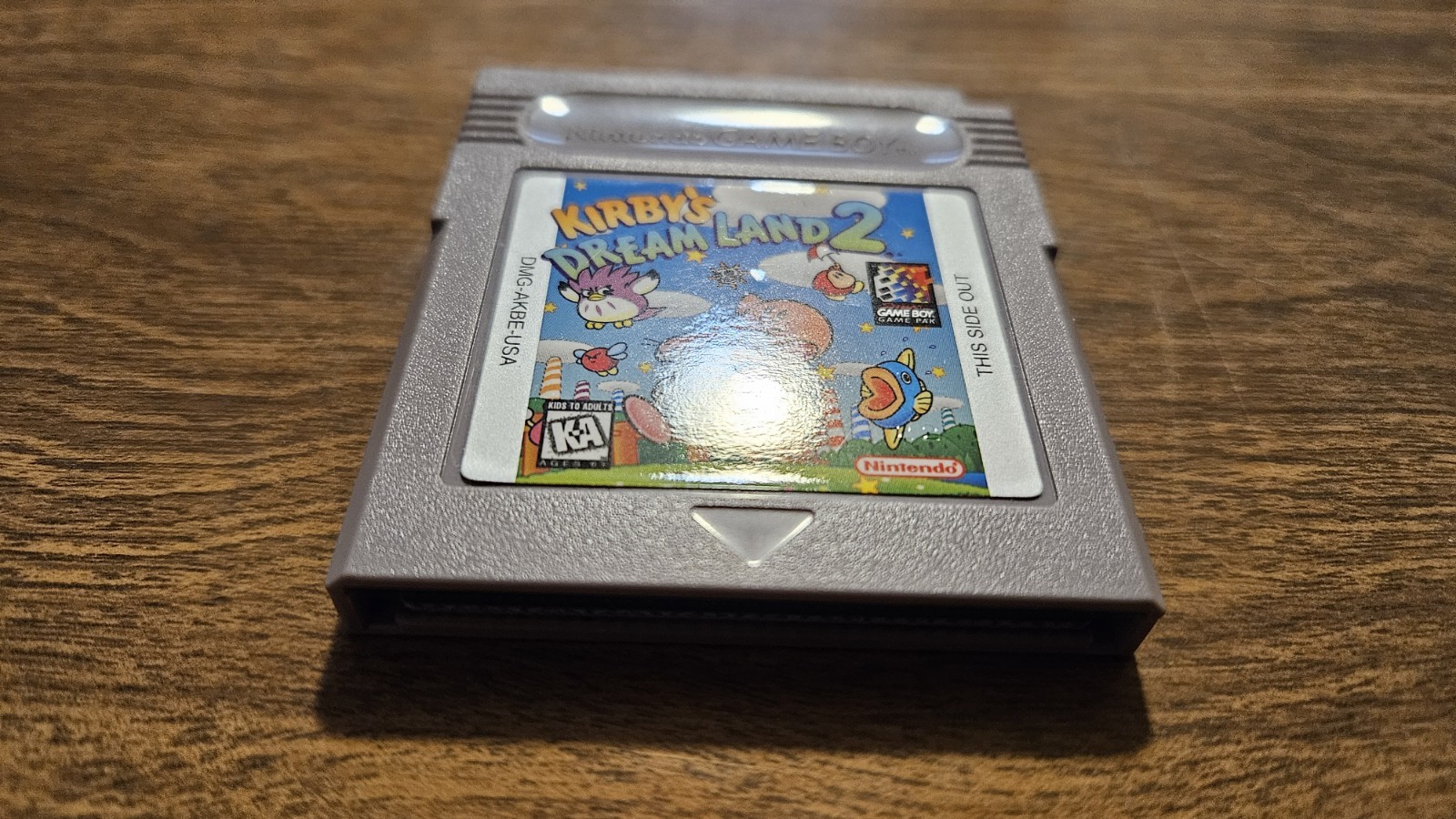 Kirby’s Dream Land 2 Cartridge and Plastic Case Nintendo Game Boy GameBoy