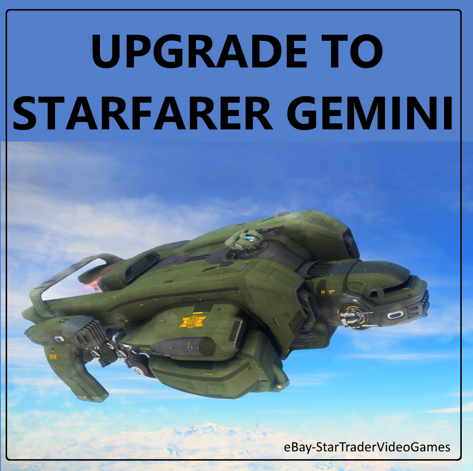 STAR CITIZEN – SHIP UPGRADE TO STARFARER GEMINI – CCU SELECTION