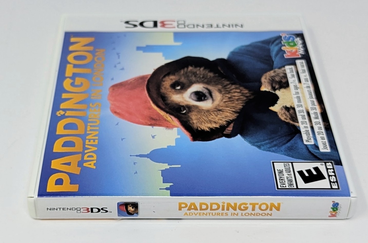 Nintendo 3DS Flame Red Handheld System Bundle w/ Charger – Paddington – Tested!