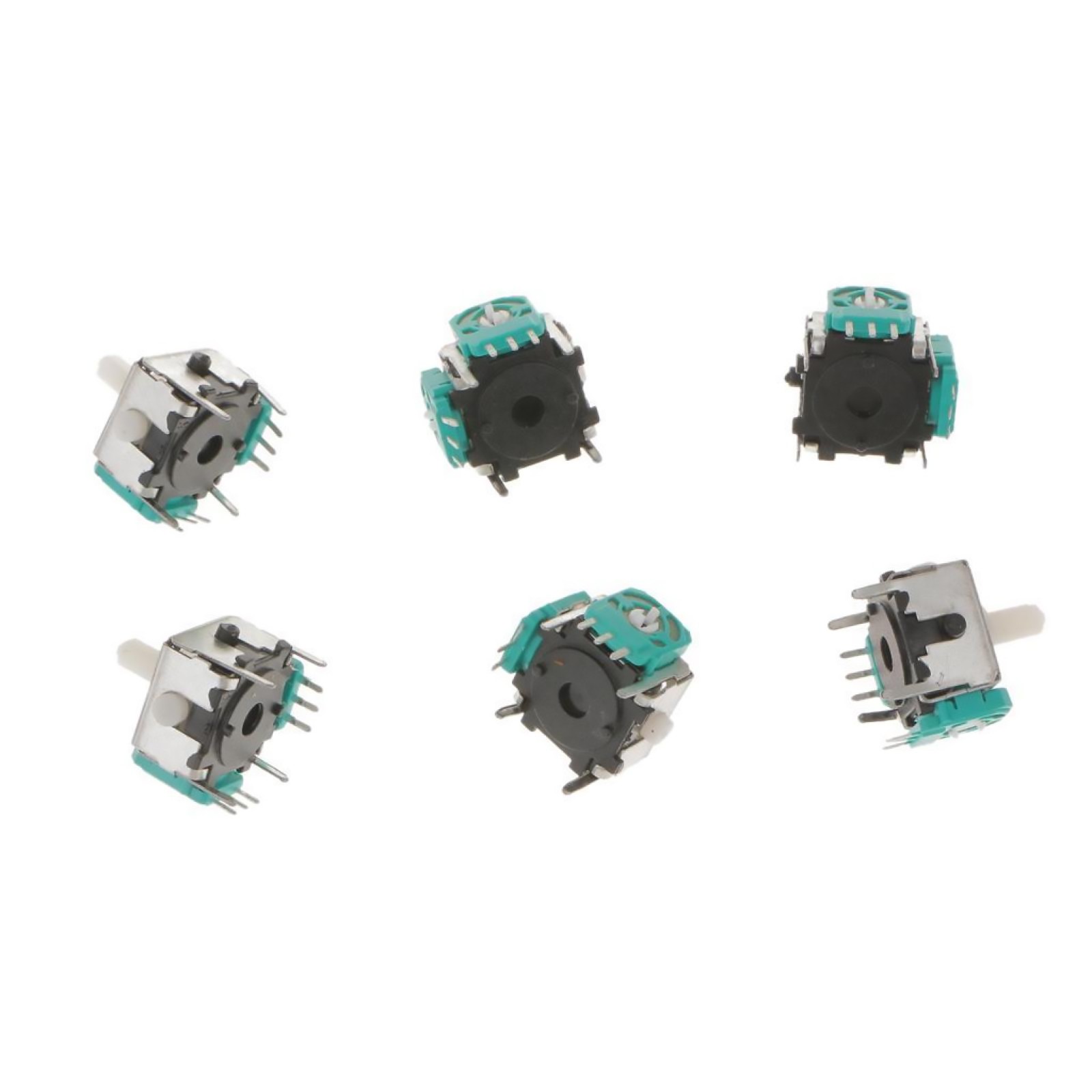 6 Pack Analog Joystick Switch Replacement For Nintendo Game Cube Controller H