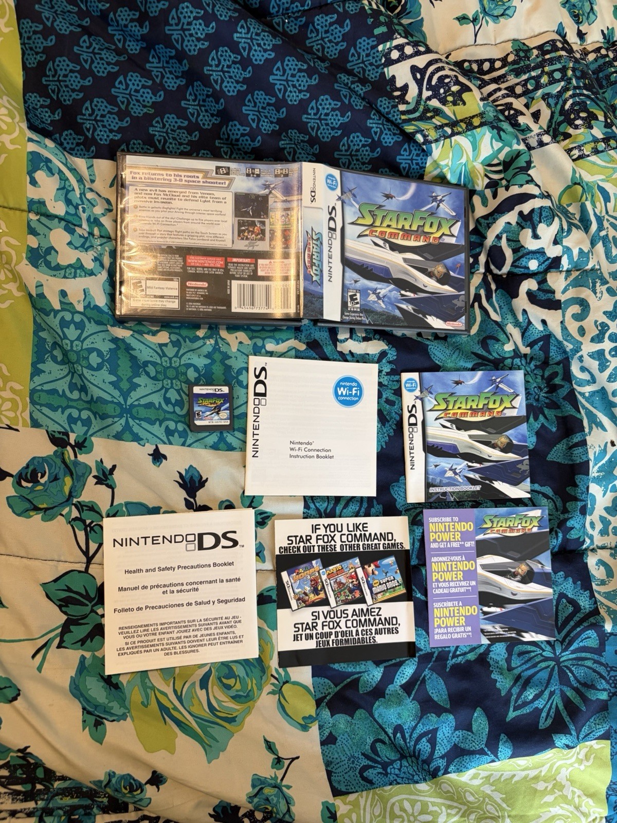 Star Fox Command Nintendo DS Complete CIB w/ Manual And Inserts