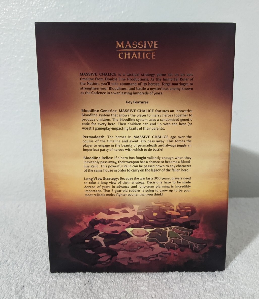 Massive Chalice Physical PC Game From Double Fine