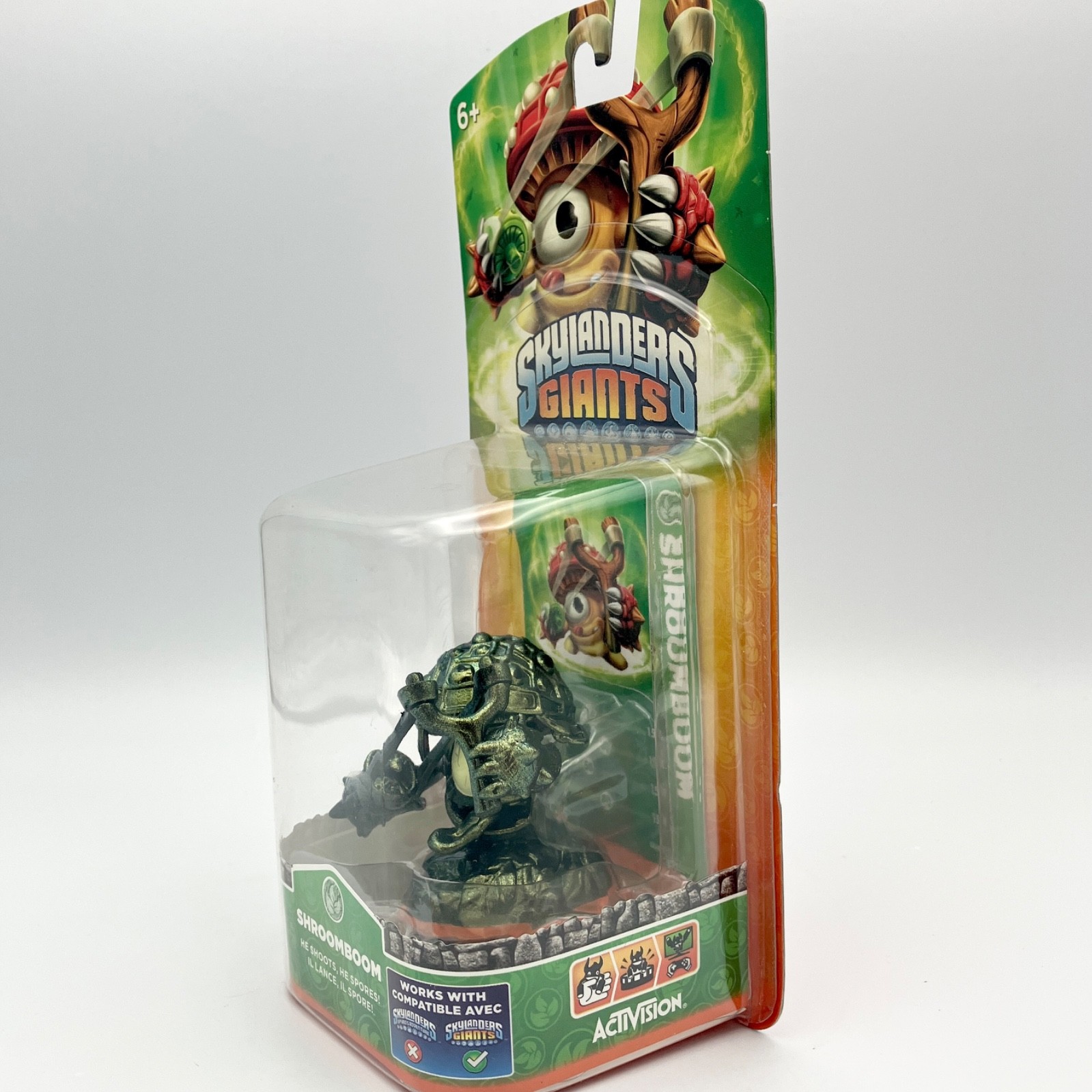 Skylanders Giants Metallic Green Shroomboom Variant Figure Activision NEW SEALED