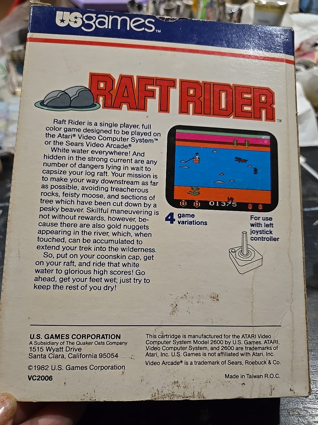Raft Rider Atari