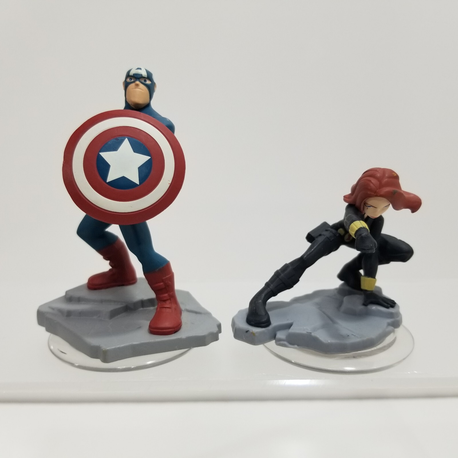 Disney Infinity 2.0 – Marvel Figures- Captain America, Hulk, Black Widow, & More