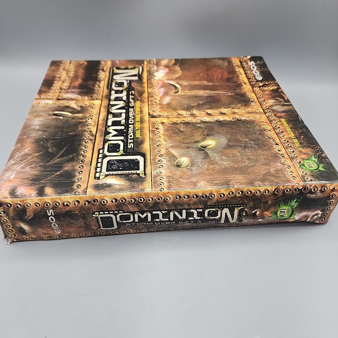 Dominion Storm Over Gift 3 DOS PC Game 1998 Eidos Ion Storm RARE Vintage
