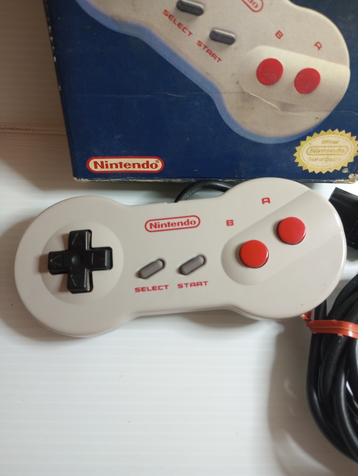 NES Nintendo Dogbone Dog Bone Controller With Box