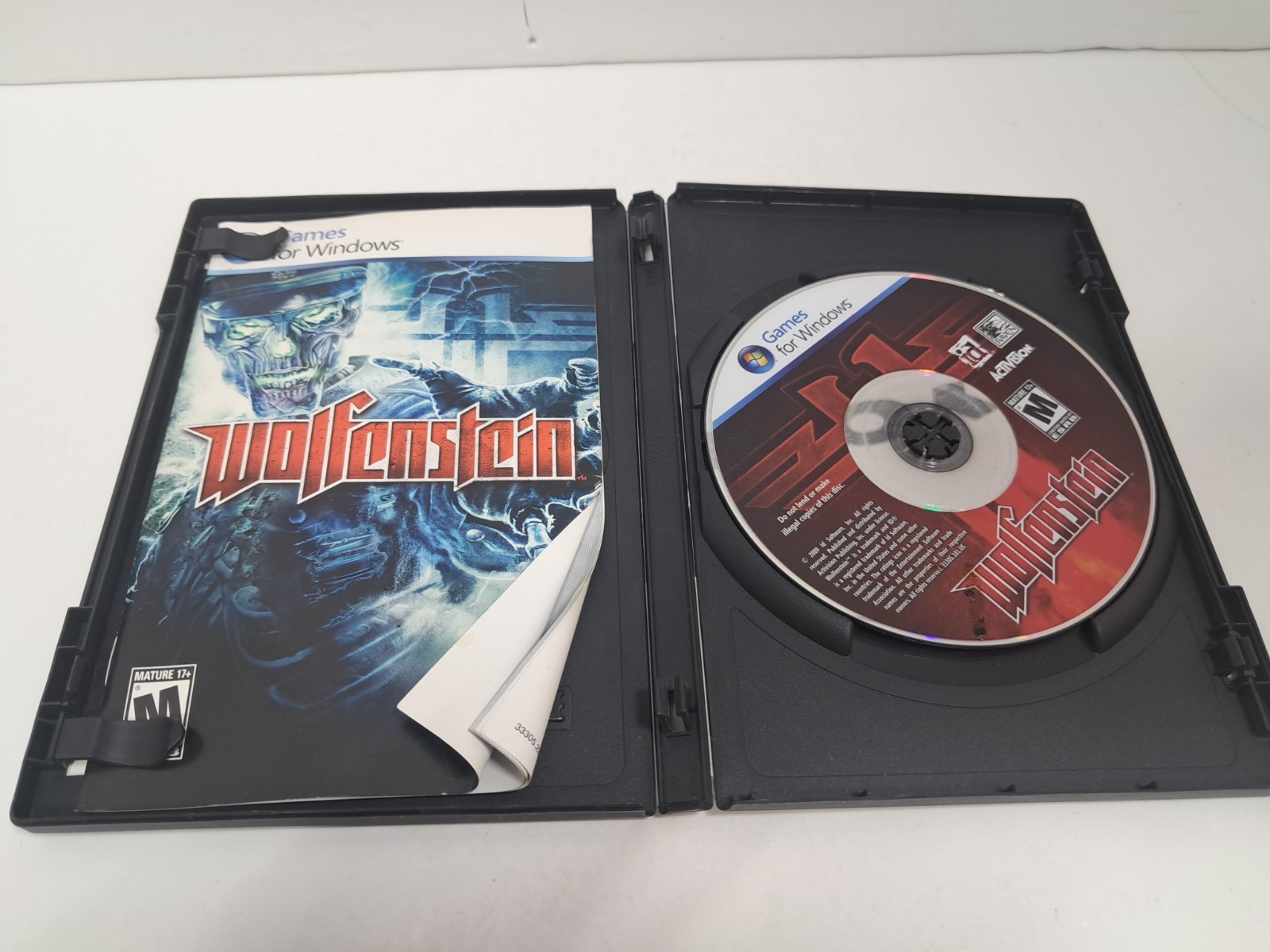 Wolfenstein (PC, 2009) PC DVD Games for Windows + Original Package With Manual