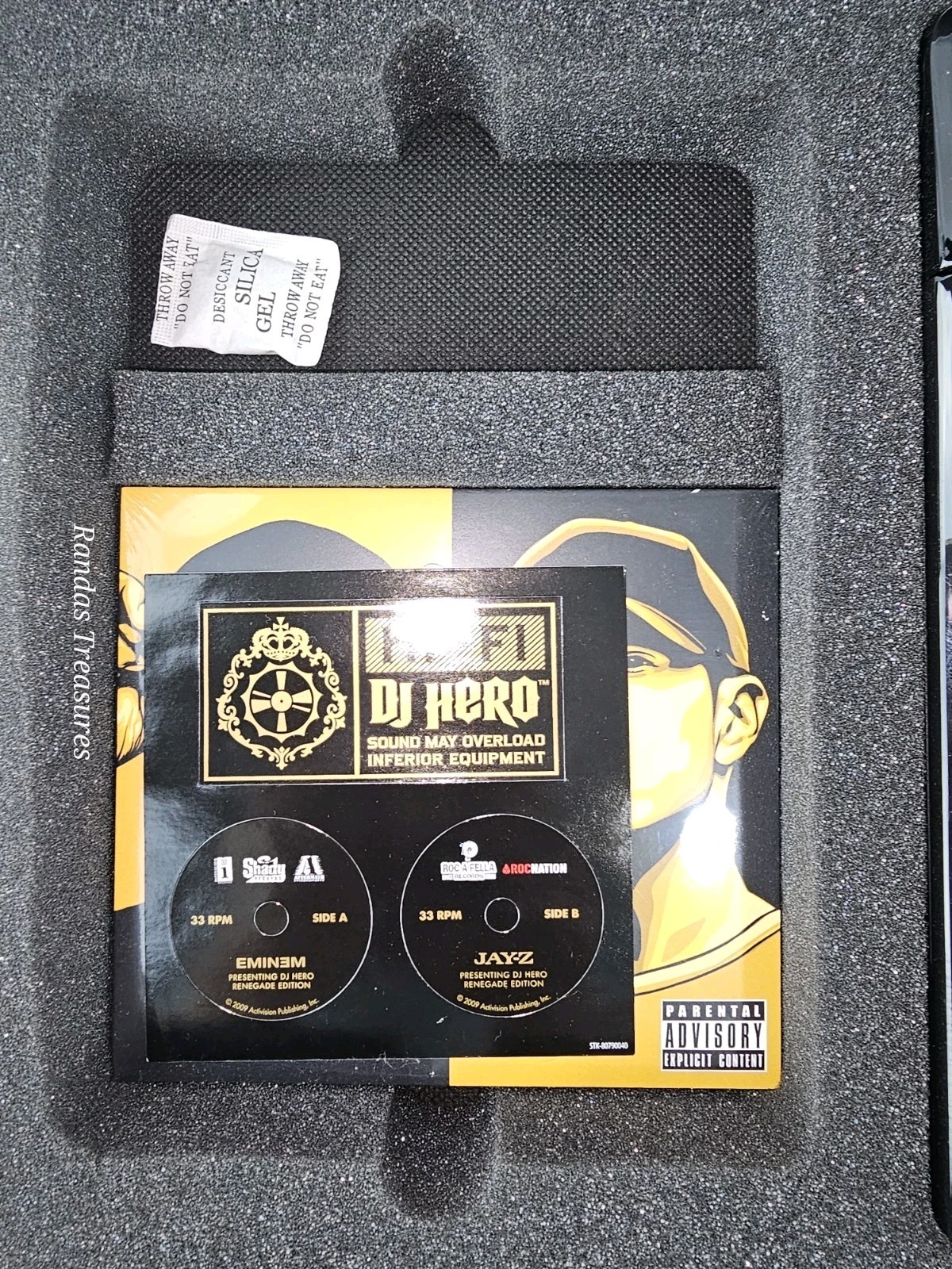 DJ Hero — Renegade Edition (Nintendo Wii, 2009) Jay-Z & EMINEM New Open Box