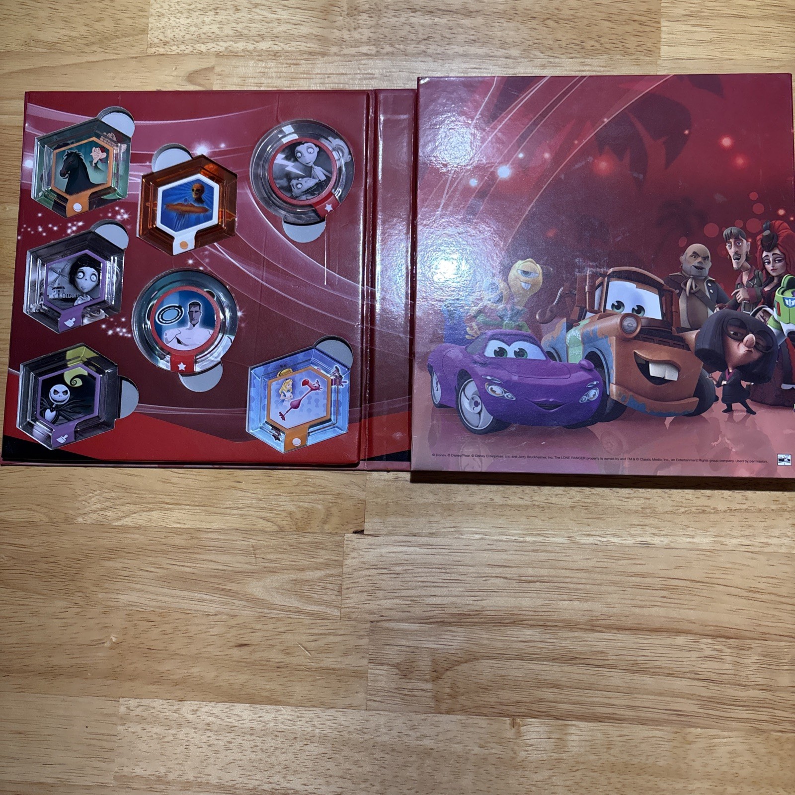 2 Disney Infiniti Power Game Discs Albums A Total Of 37 Discs ￼