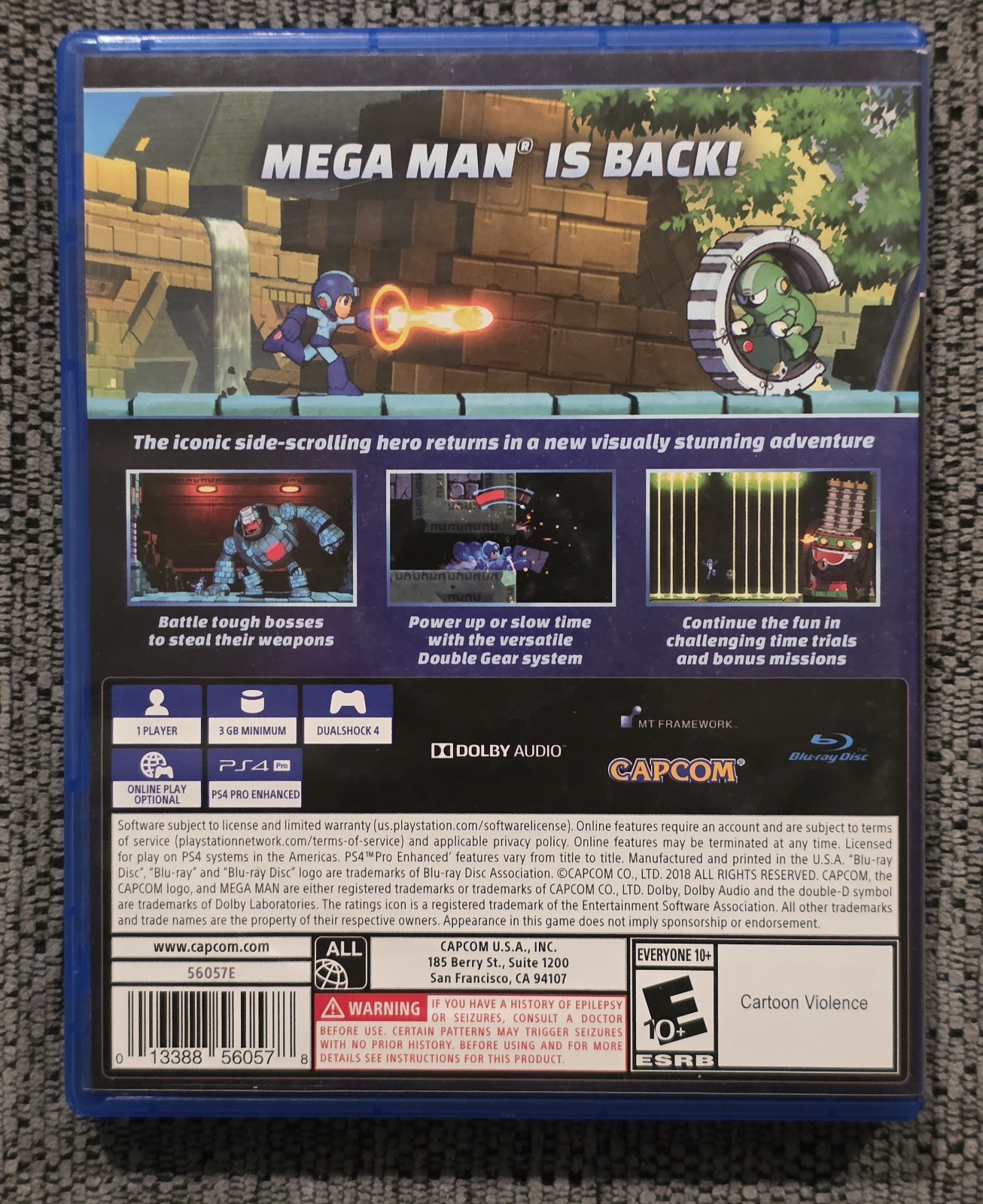 Mega Man 11 (PlayStation 4, 2018)