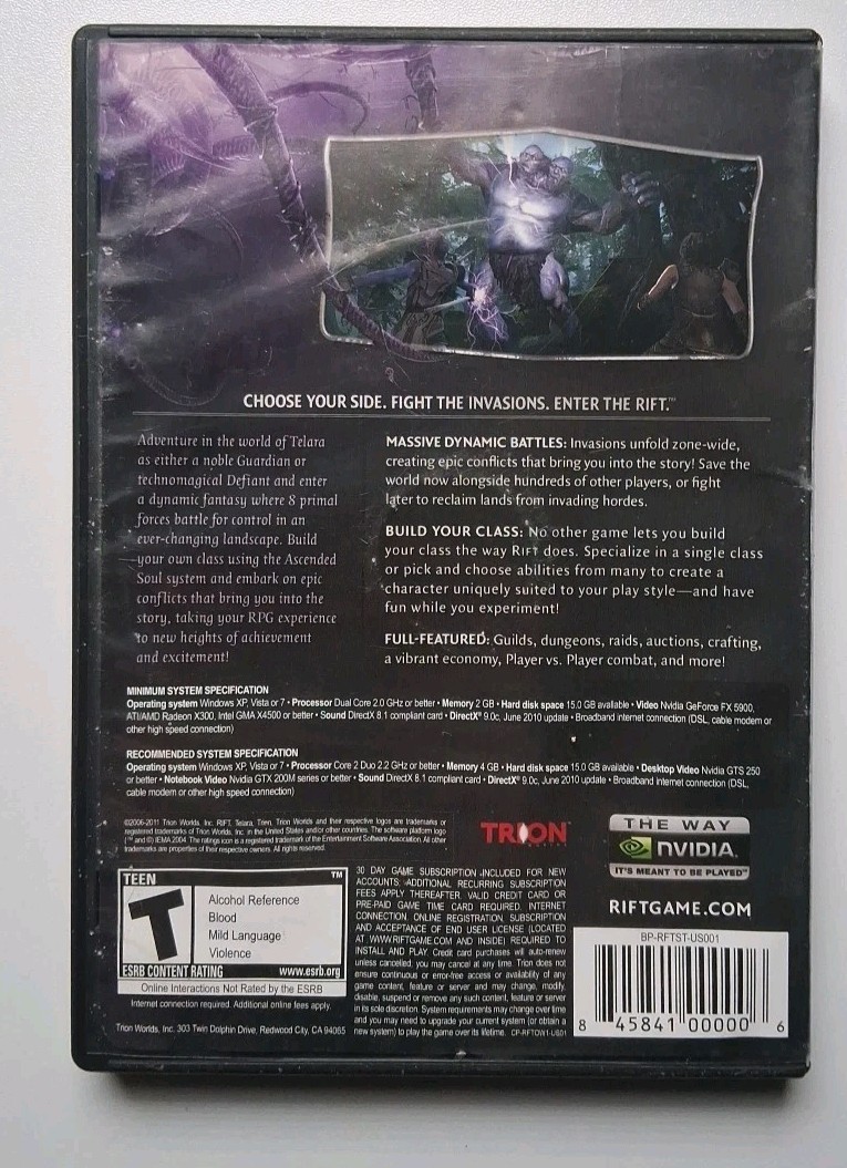 Rift (PC, 2011)