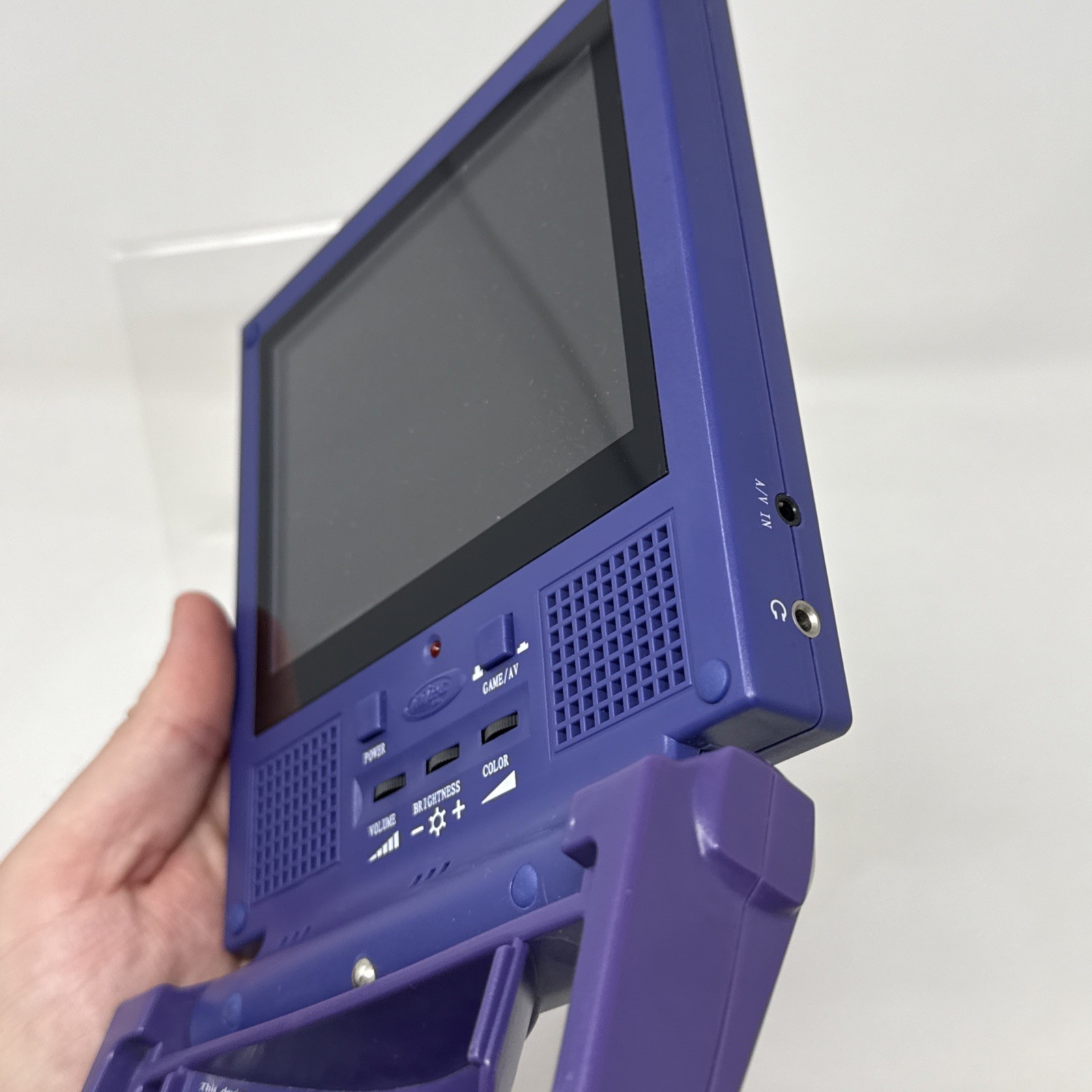 Intec Indigo Nintendo GameCube Portable LCD Screen – Tested And Working! RARE!